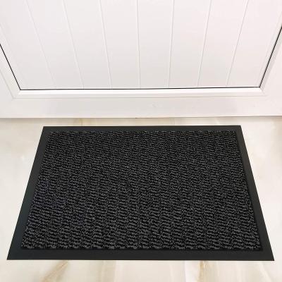 China Water Absorption Reversible Dust Proof PP Cut Resistant Anti-Slip Pile Footmat Covers Indoor Outdoor Indoor Mat for sale