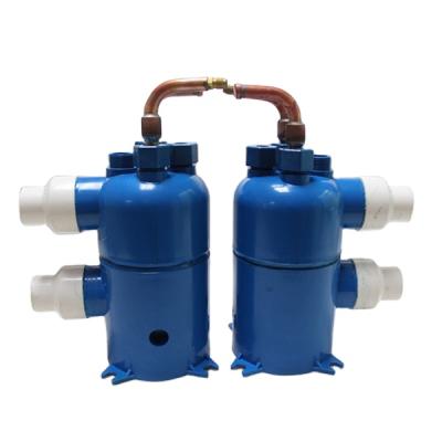 China Shell Tube Refrigerant Heat Exchanger Mariculture for sale