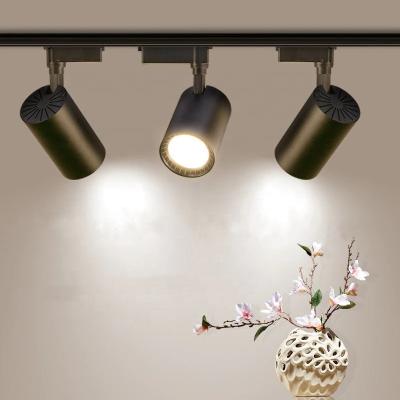 China Aluminum High Quality Led Track Lights Modern Surface Mount Ceiling Light 10W 20W 30W Cob High Lumen Track Lighting for sale