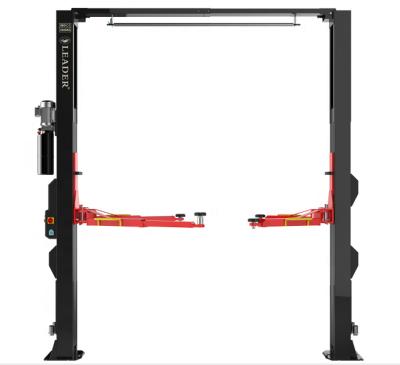 China 2 Post Hydraulic Clear Floor Hydraulic Car Lift  Garage For Sale Leader L24CE-3/4 2.2kw/220-380v for sale