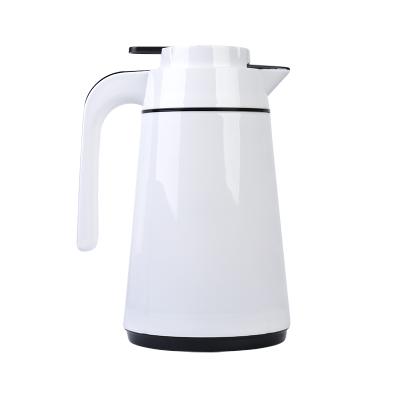 China A Nice Sustainable Nice Double Plastic Wall Insulated Hotel Thermos Tea Coffee Pot for sale