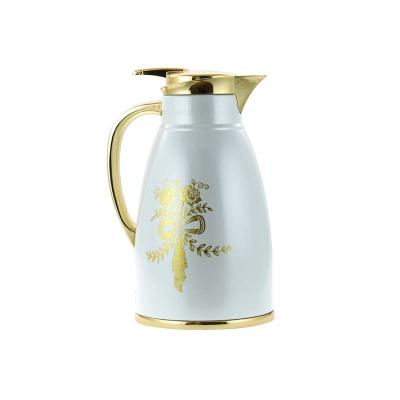 China Business Niceone Asian 1 Liter Hot Cold Tea Water Thermos Flask Glass Vacuum for sale