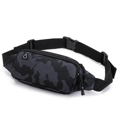 China Fanny Waist Bag Wholesale Travel Fanny Waist Bag Outdoor Trunk Sling Phone Holder Waist Bag Camouflage Fashion Daily Used Custom Water Resistant Unisex for sale