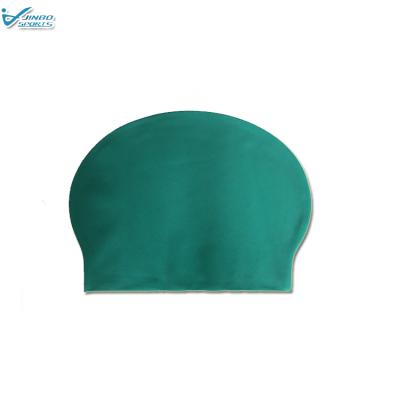 China High Quality Eco - Friendly Mixed - Color Swim Cap 25.5*19cm Lactoprene Swim Cap For Adults for sale