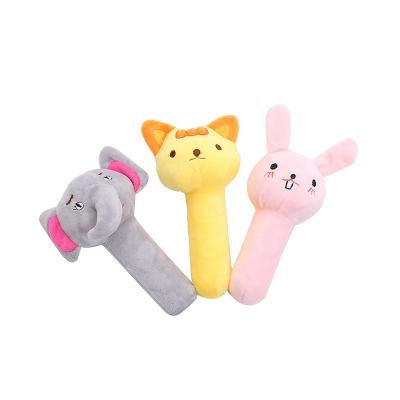 China Squeaky Plush Stocked Animal Pet Toys Cute Stuffed Puppy Chew Toys for sale