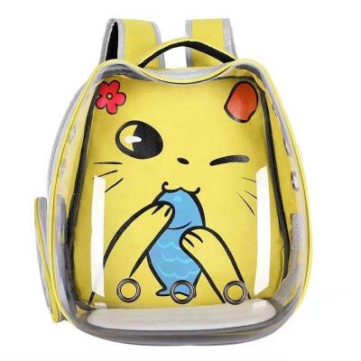 China Breathable Cat Backpack Space Capsule Pet Carrier Travel and Outdoor Use for sale