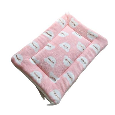 China Stored Plush Dog Bed Machine Soothing Washable Pet Crate Liner for sale