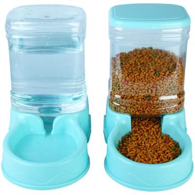 China Automatic Dog Cat Food Water Bottle Bowl Smart Automatic Pet Feeder for sale