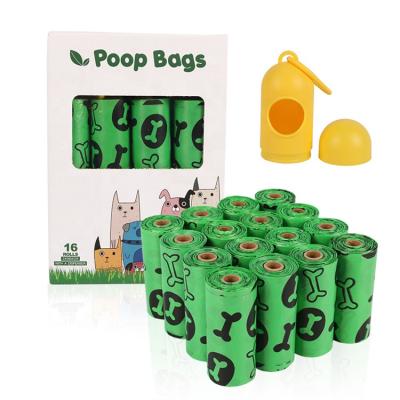 China Sustainable Bestselling Wholesale Degradable Poop Bag Custom Dog Waste Bags for sale