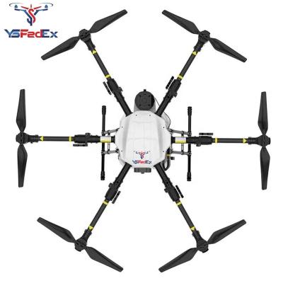 China New High Efficient Rise 6 Axle (1648mm Wheelbase) Jet Drone Agricultural Frame And Water Tank UAV for sale