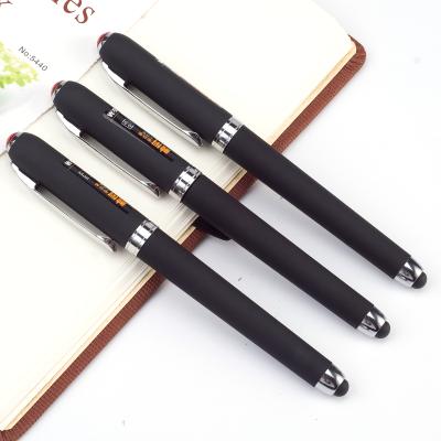 China Full Size Top Grade Touch Screen Capacitive Black Promotional Gel Pens For Office And School for sale