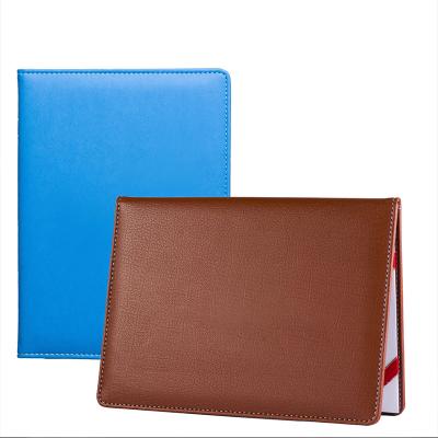 China Luxury Leather Certificate of Appreciation Holder A4 A5 Leather Diploma Cover, Blank Custom Folio Leather Certificate Folder for sale