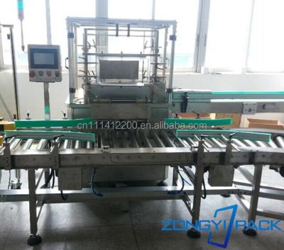 China Automatic Beverage Packing Machine /Side-pushing Carton Filling Packaging Machine for sale