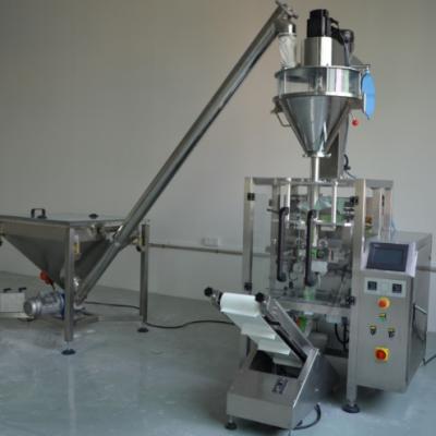 China Food Tea Coffee Milk Powder Packaging Machine Vertical Packaging Machine 304SS Material, with Auger Filler and Vacuum Elevator for sale