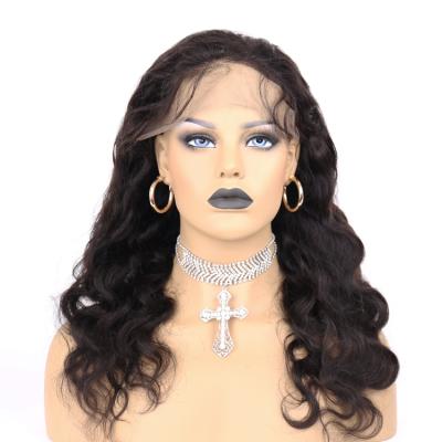 China Virgin Body Wave Hair HD Full Lace Body Wave Hair Wig Seller Pre Pluck 360 Lace Wigs For African American for sale