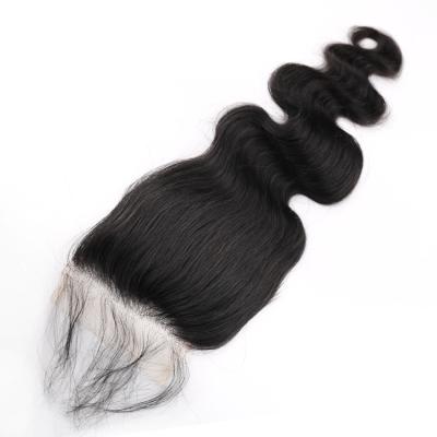 China Peruvian Raw Unprocessed Virgin Hair Grade 12a Body Wave Hd Transparent Lace Closures for sale