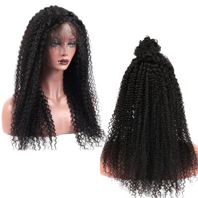 China 4x4 Curly Lace Front Human Hair Wig Brazilian Kinky Curly Hair Wigs For Women for sale