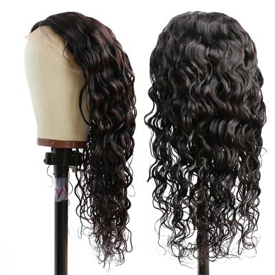 China Wet Front Human Hair Wigs Natural Full Wave Straight Deep Curly Lace Front Human Hair Wig Brazilian Deep Wave Wavy T-Part Wig for sale