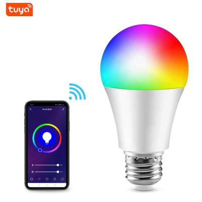 China 10W E26 E27 Wifi Smart LED Residential Bulb A60 RGB+2700-6500K 1100LM with Alexa and Google Assistant RGB LED Bulb for sale