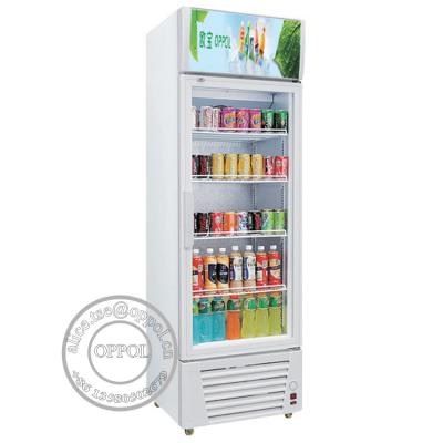 China OP-A700 Single Glass Door Vertical Showcase Refrigerator for sale