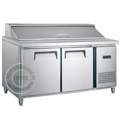 China OP-A802 OEM ODM Accepted Stainless Steel Freezer Refrigerated Cabinet for sale