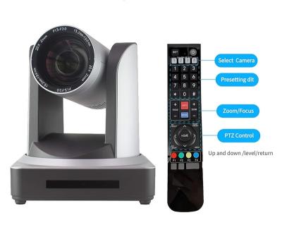 China 16:9 live streaming video conferencing system 20X video camera 20X zoom hd video conference top quality camera for sale