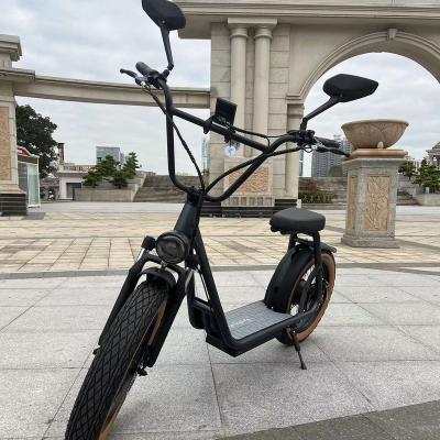 China Electric Scooter 1000w Citycoco 1200w Standing Electric Scooter Aluminum Alloy Electric Scooters With Fat Bike Tire for sale