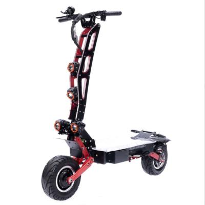 China Adult 5000W Dual Motor Long Range 11Inch Off Road Unisex Electric Scooter Motorcycle for sale