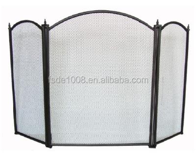 China Fireplace Mesh Fireplace Screen Frame/3 Ply Screen FS3B Safely for sale