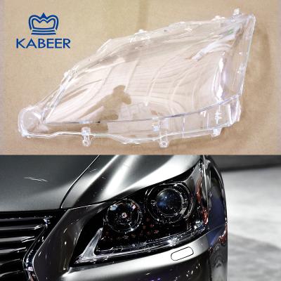 China Automobile Lamp KABEER Car Head Lamp Glass For LEXUS LS460 Headlight Lens Cover for sale