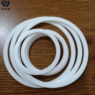 China Virgin PTFE Customized Flat Ring Rubber Gasket for sale