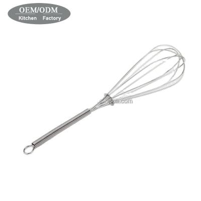 China Sustainable Mini Stainless Steel Spring Handle Beater for sale