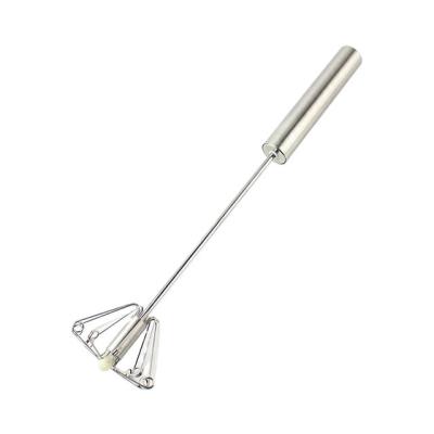 China Viable AI Kitchen Tools Manual Stainless Steel Kitchen Beater Mixer Hand Beat Semi-automatic Beater for sale