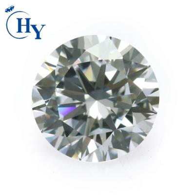 China Gemstone Resistance Wholesale Price Machine Cutting High Temperature White Zircon 1mm Loose for sale