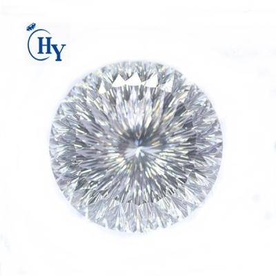 China Fire Synthetic White Color Big Size Millennium Cut Color Or CZ Cubic Zirconia for sale