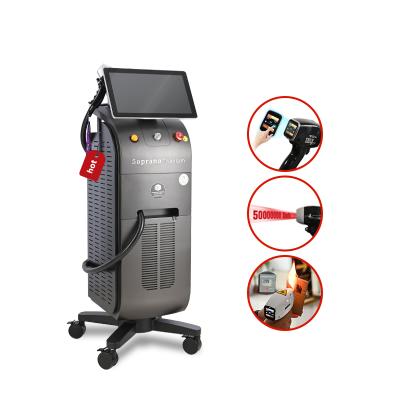 China 2021 OEM ALMA Soprano Titanium XL Hair Removal Epilation Ice diode laser for hair removal machine with triple 3 wavelength 755/808/1064nm for sale