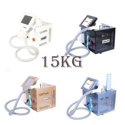 China Hair Removal Factory Price 15kg Diode Laser Machine Mini Permanently Trio Wavelengths 755nm 808nm 1064nm For Hair Removal for sale