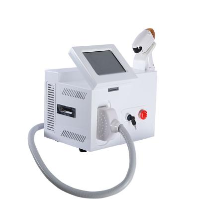 China 2021 Mini Permanent Three Wavelength Germany 808nm Diode Laser Hair Removal Machine Price 755 808 1064 Diodel Lasers for sale