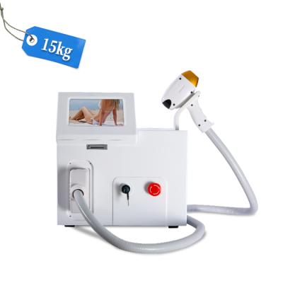 China Skin tightening new home Mini Portable 755 IPL laser painless 808 1064 3d diode laser permanent hair removal machine for sale for sale