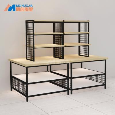 China 20121 boutique shop furniture store equipment gondola display rack retail cosmet display stand for sale