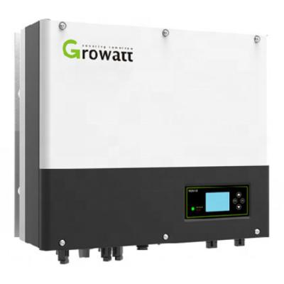 China Hybrid Solar Power System Home Growatt Solar Inverter With 5kw Storage Battery Solar Inverter for sale