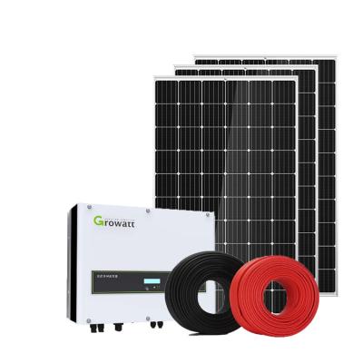 China 30KW 50KW 100KW Home Hybrid Solar Panel System Commercial Lithium Battery Storage Energy System for sale