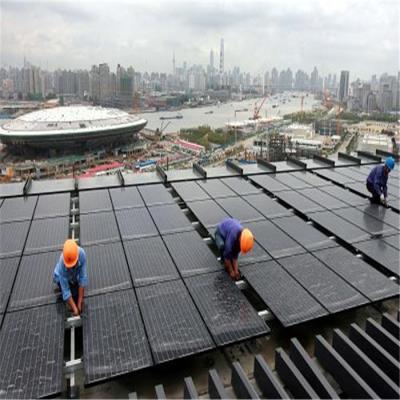 China Home Solar Roof Tiles System With Grid 10kw for sale