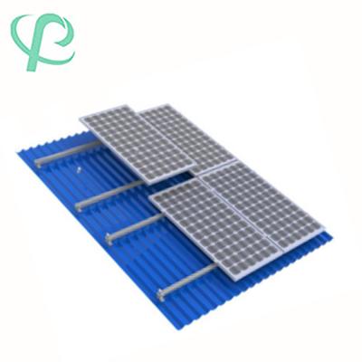 China Solar Power System Photovoltaic Solar Panel Mounting House Roof PV Installlation Bracket for sale