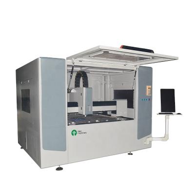 China Water-cooled 1390 laser cutting machine fiber laser cutting machine metal fiber laser cutting machine 3000w Mini fully enclosed for sale