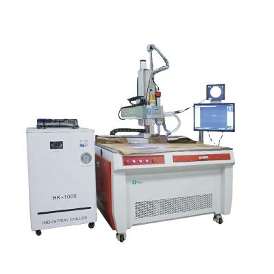 China Weld metal Rotary arm platform spot welding machine 1000W 1500W lithium battery platform welding machine for sale