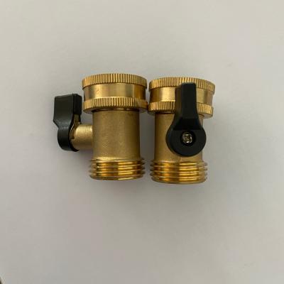 China Soft Handle Brass Water Cut Quick Couplings For Hose for sale