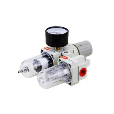 Chine Type Two Unit Different Pressure Drain Air Source Treatment , SMC Automatic Drain Filter Regulator Lubricator F.R.L Two Hotels SMC Units à vendre