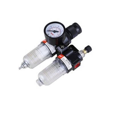 China Hotels Airtac Oil Water Separator Air Source Treatment Three Unit, Different Pressure Drain Filter Regulator Lubricator FRL Two Units zu verkaufen