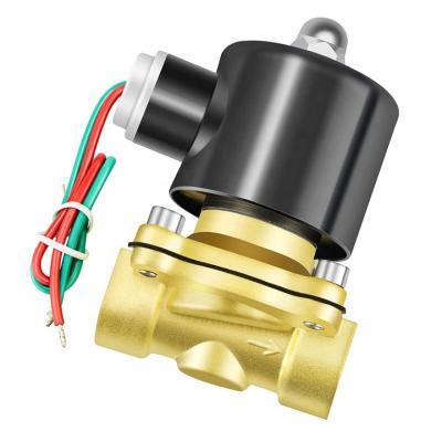 Китай General Brass Electric Solenoid Valve For Water, DN15 DN20 12V/24V/220V/110V 2/2 Way Oil Air Normally Closed Direct Acting Solenoid Valve продается